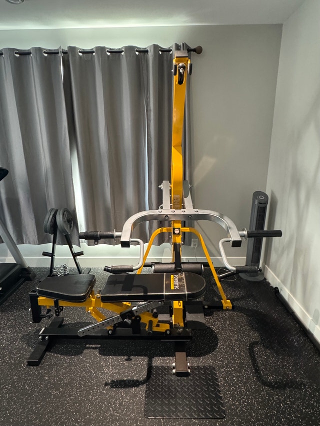 Powertec Workbench LeverGym with Chest Fly and Lat Pulldown