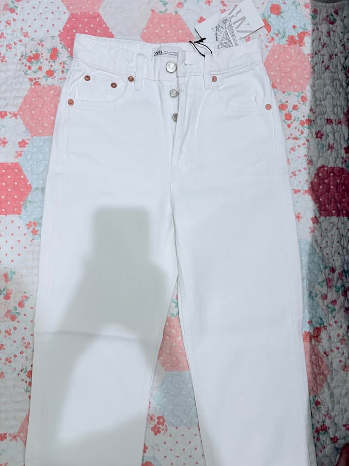 [brand new with tags] 2 zara straight jeans - photo 2