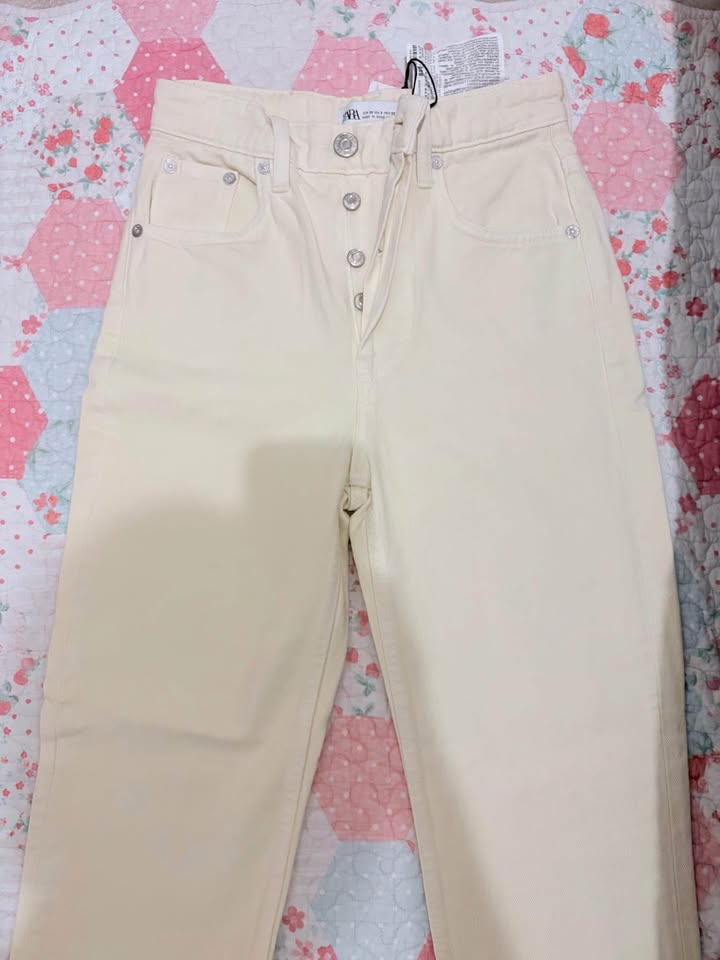 [brand new with tags] 2 zara straight jeans - photo 3