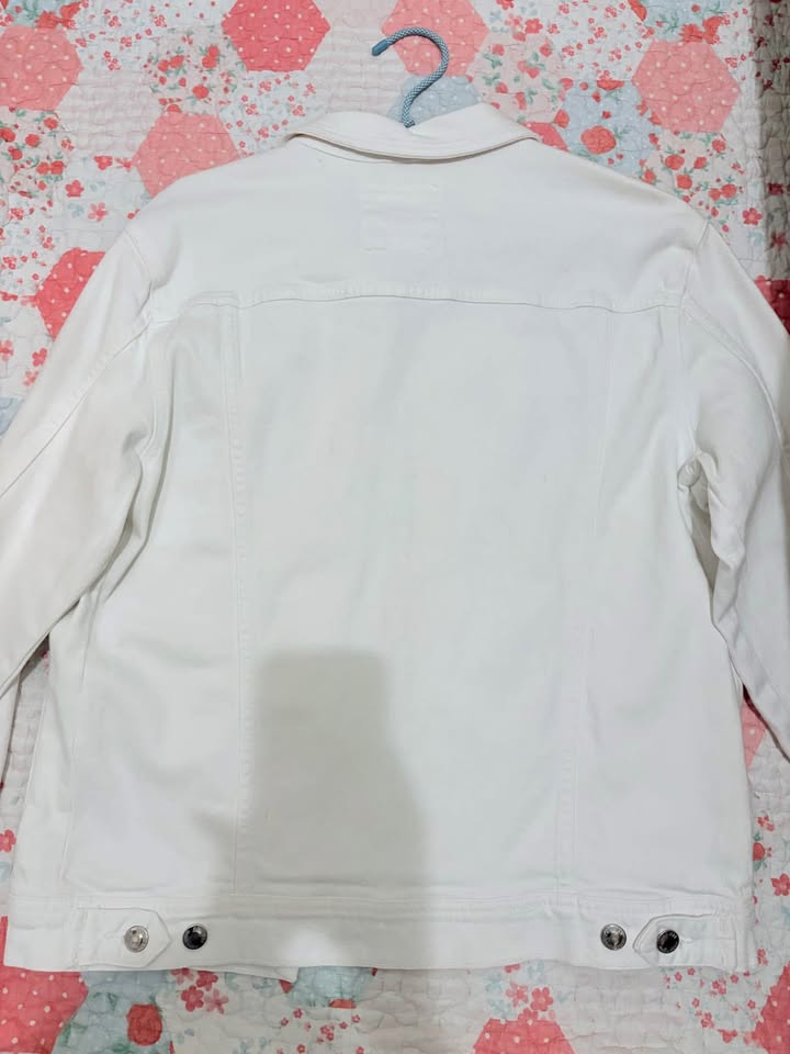 white zara jacket - photo 2
