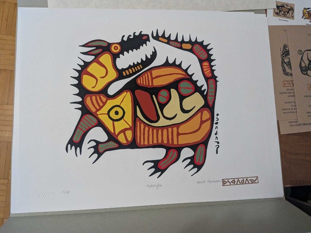 Norval Morrisseau A Shaman's Vision Folio Ten - photo 3