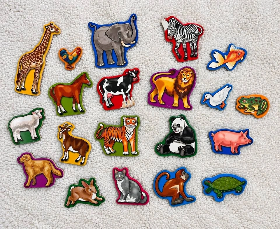 Melissa&Doug Animal Magnets, 20pc