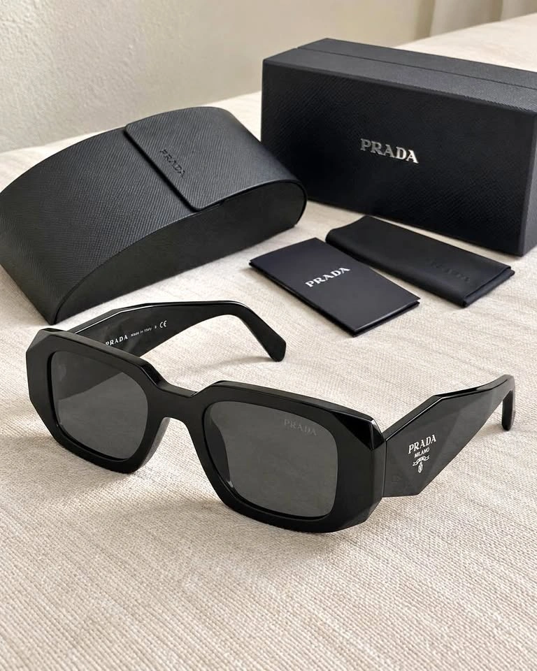 Prada Symbole PR 17WS Black Sunglasses
