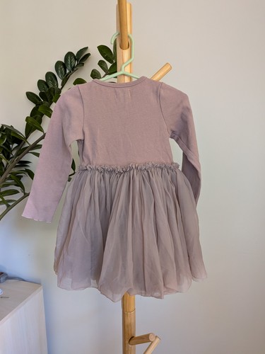 Jamie Kay 3Y Dusty Mauve Tulle Dress Girls Holiday Party - photo 2