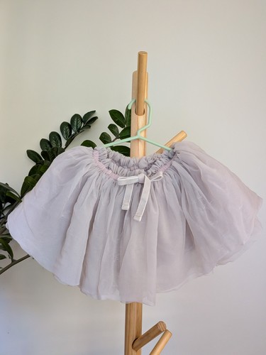 Jamie Kay Girls 3Y Lilac Tulle Tutu Skirt Velvet Bow - photo 2