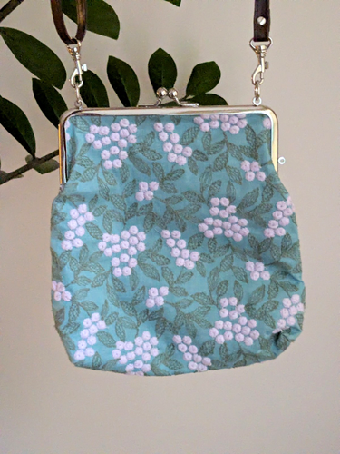 Pocchiri Japan Garden Lace 5.0 Green White Crossbody Bag