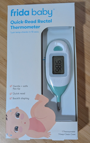 NEW Frida Baby Quick-Read Rectal Thermometer