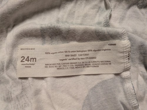 2 Carter's Little Planet 24M Pajamas Organic Cotton Safari & Waf - photo 4