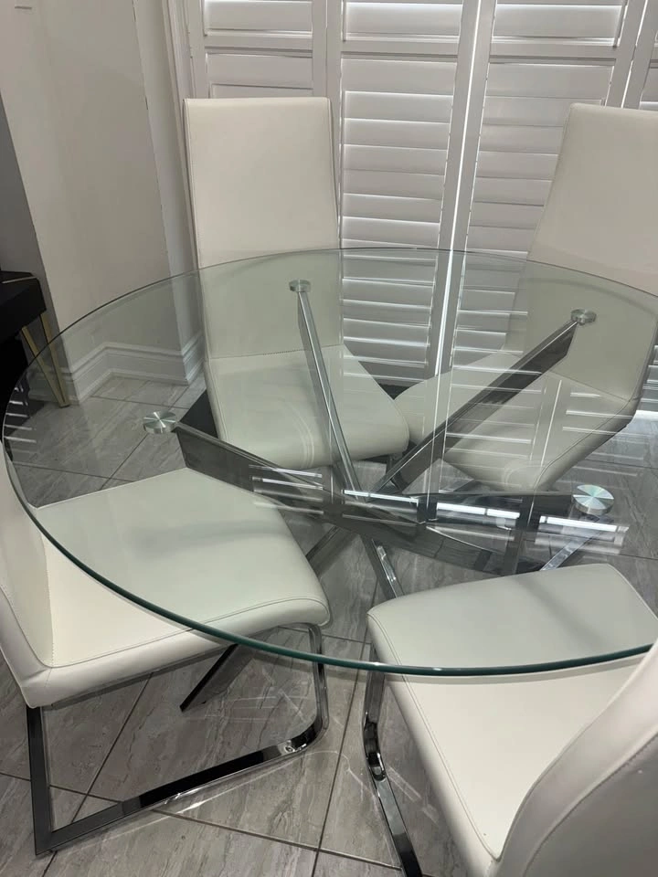 DINING TABLE + 4 CHAIRS - photo 3