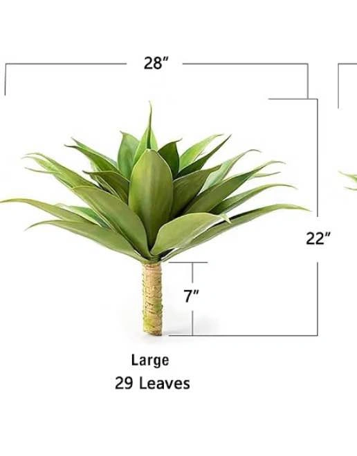 Velener 28” Artificial Agave Plants – Set of 2 - photo 3