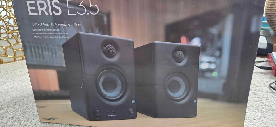 PreSonus Eris E3.5 Active Media Reference Monitors Brand New - photo 2