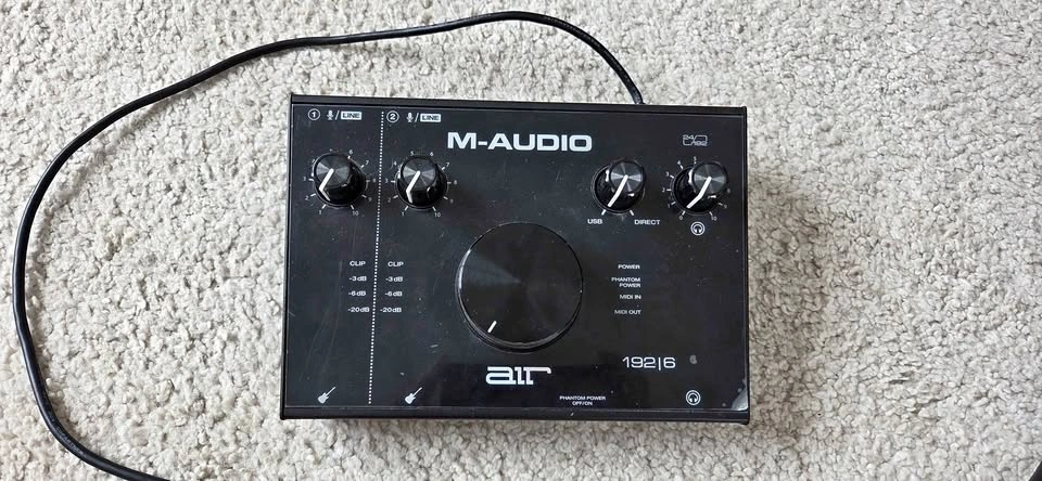 M-Audio AIR 192|6 Audio Interface Mint Condition