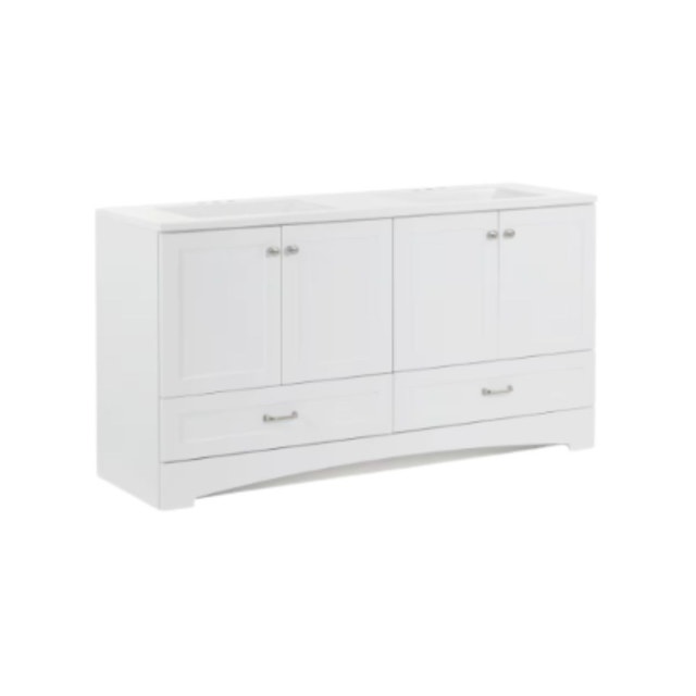 Glacier Bay Lancaster 60in Vanity - Salvage/As-Is - photo 5