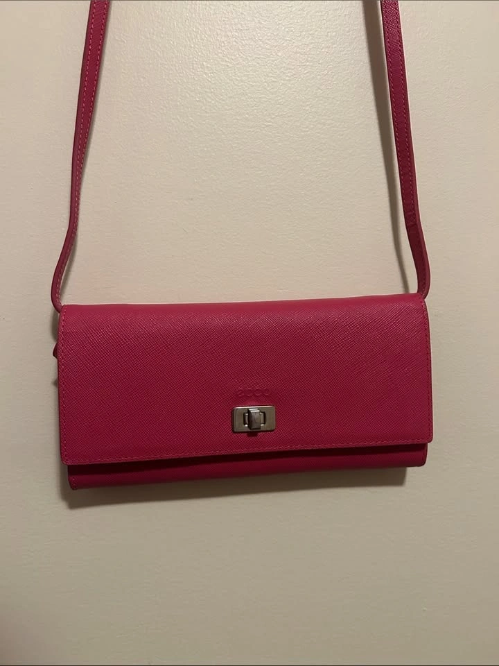 Ecco Pink Crossbody/Wallet Bag - NWOT - photo 3
