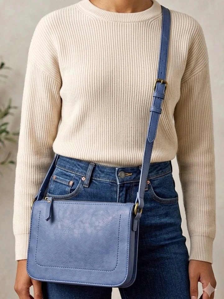Sonoma Blue Crossbody Bag - Like New