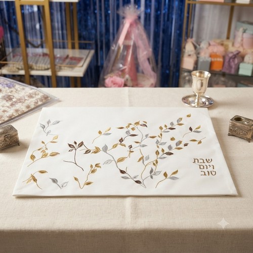 Shabbat And Yom Tov Cover With Leaves