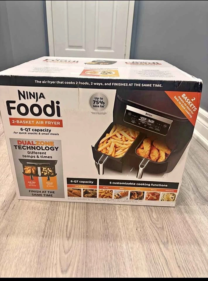 Ninja Foodi 2-Basket Air Fryer