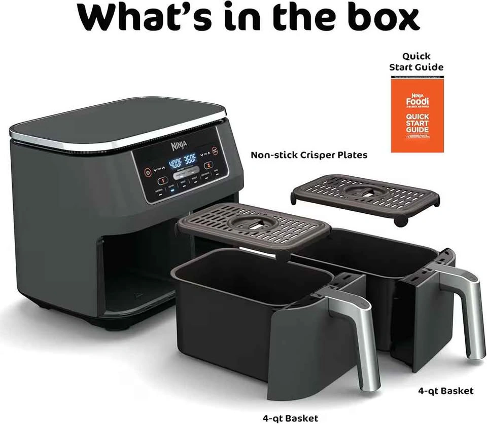 Ninja Foodi 2-Basket Air Fryer - photo 4