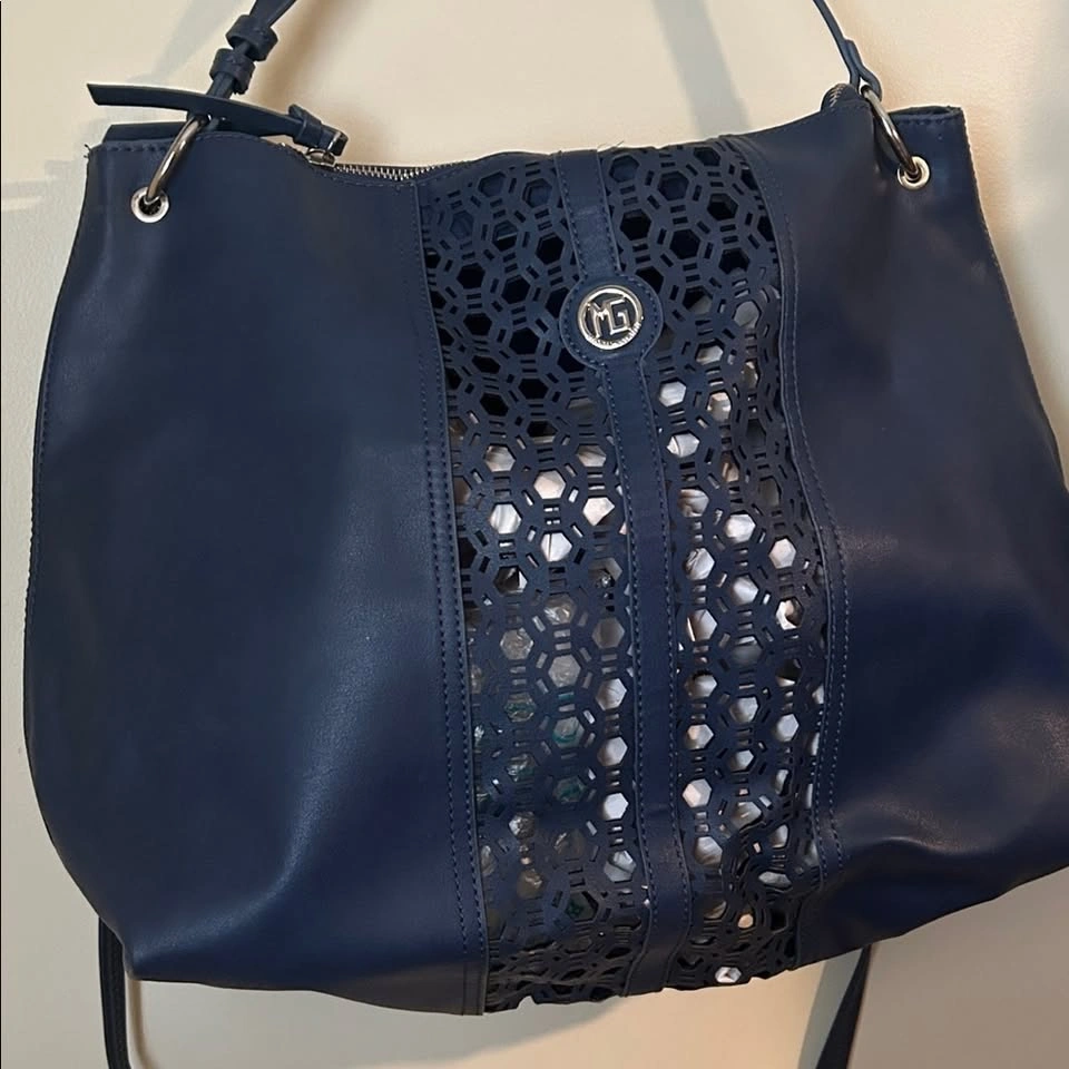 Marina Galanti Large Blue Shoulder/Crossbody Bag - Great Conditi - photo 3