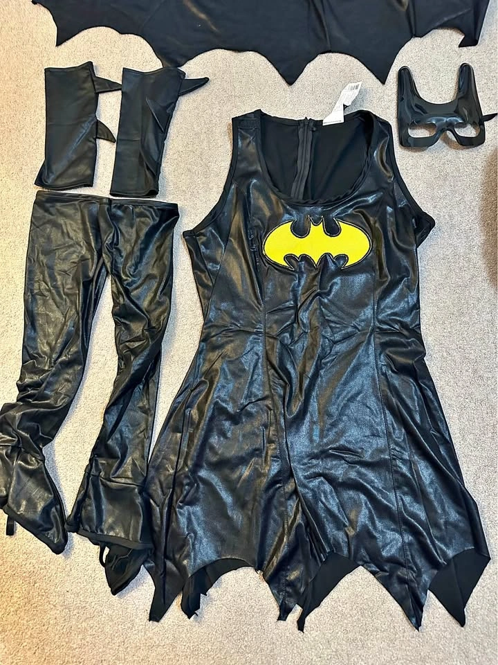 Batgirl Costume Set - Adult Medium