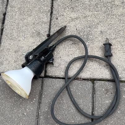 Work Light with Clamp/Stake