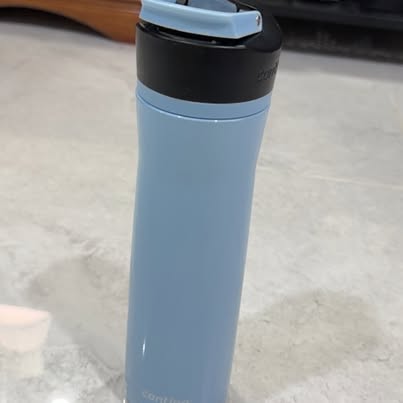 Blue Contigo Stainless Steel Travel Mug with Handle