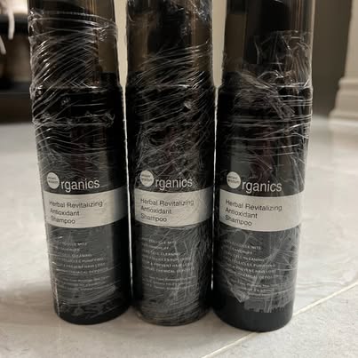 Herbal Antioxidant Shampoo Set of 3 Sealed