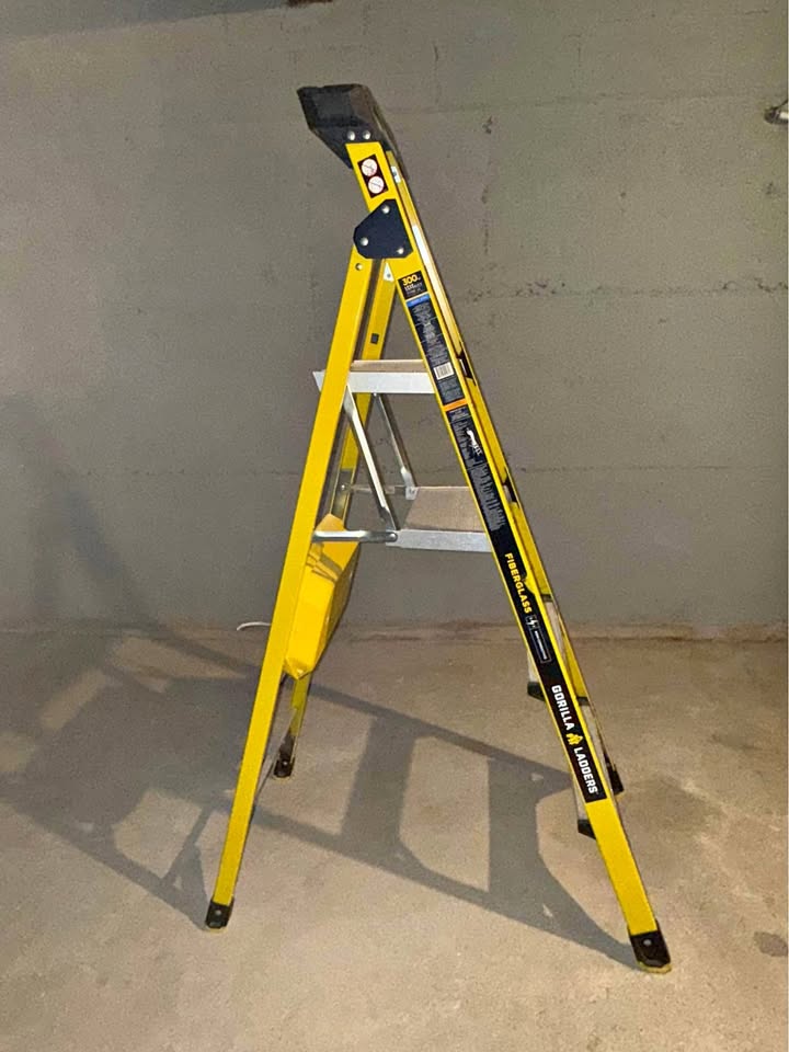 5.5 ft Gorilla Ladder (10 ft reach)