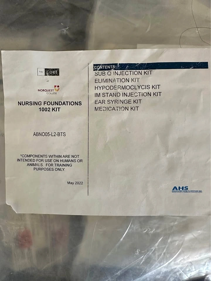 NorQuest College Nursing Foundation 1002 Kit