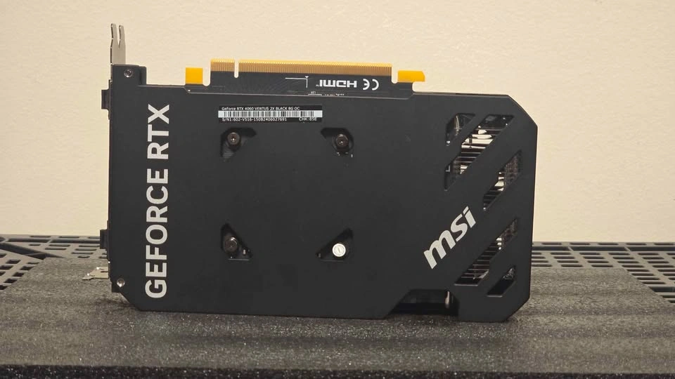 MSI GeForce RTX 4060 Ventus 2X Black 8G OC Graphics Card - photo 3