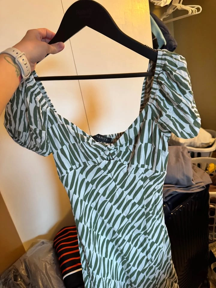Dynamite Short Sleeve twist front maxi dress - photo 2