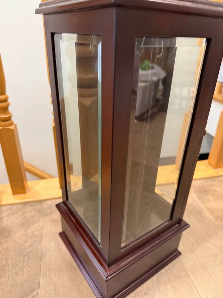 Wooden Jewelry Display Case with Drawer - photo 5