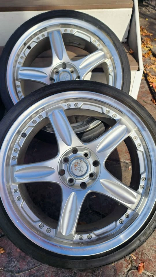 18" RTX Wheels with GT Radial Tires - JDM Style 5-Spoke - photo 3