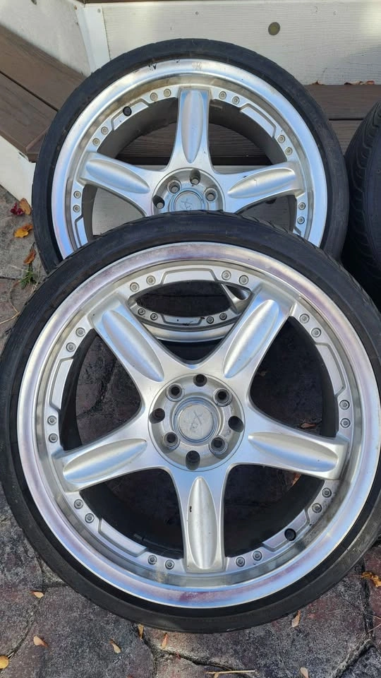 18" RTX Wheels with GT Radial Tires - JDM Style 5-Spoke - photo 4