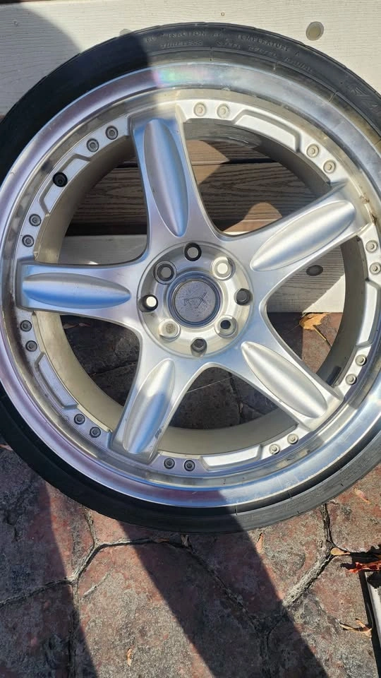 18" RTX Wheels with GT Radial Tires - JDM Style 5-Spoke - photo 5