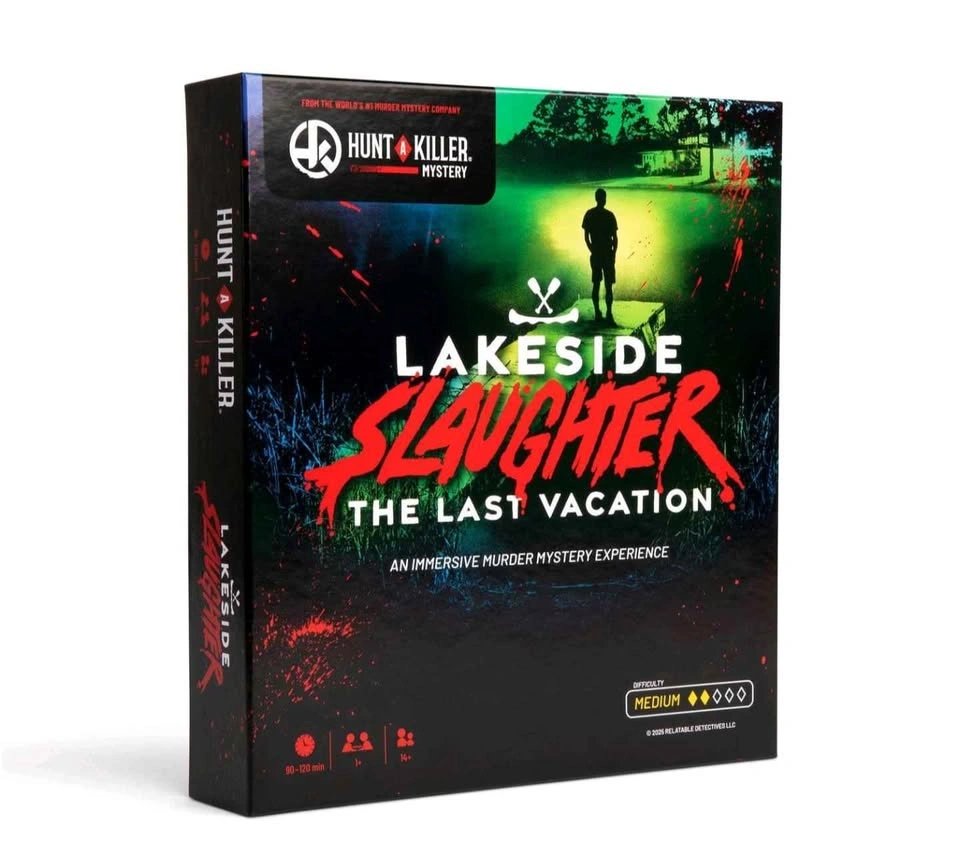 Hunt A Killer Mystery Game – Lakeside Slaughter 🩸