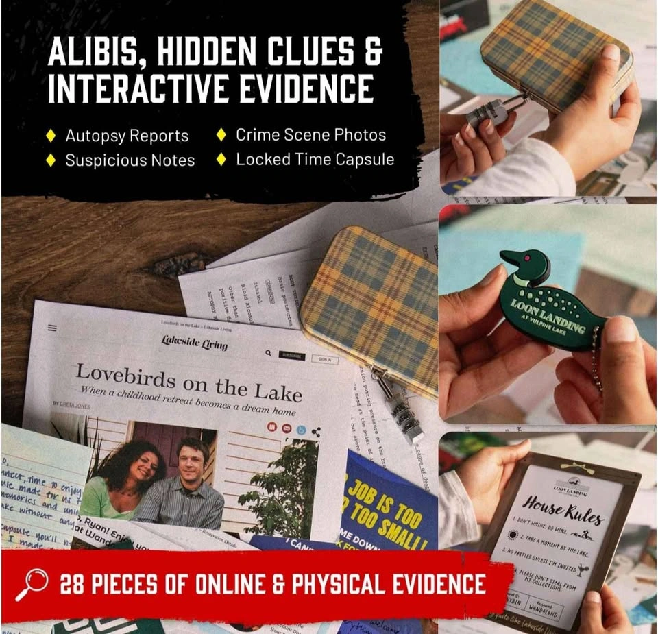 Hunt A Killer Mystery Game – Lakeside Slaughter 🩸 - photo 2