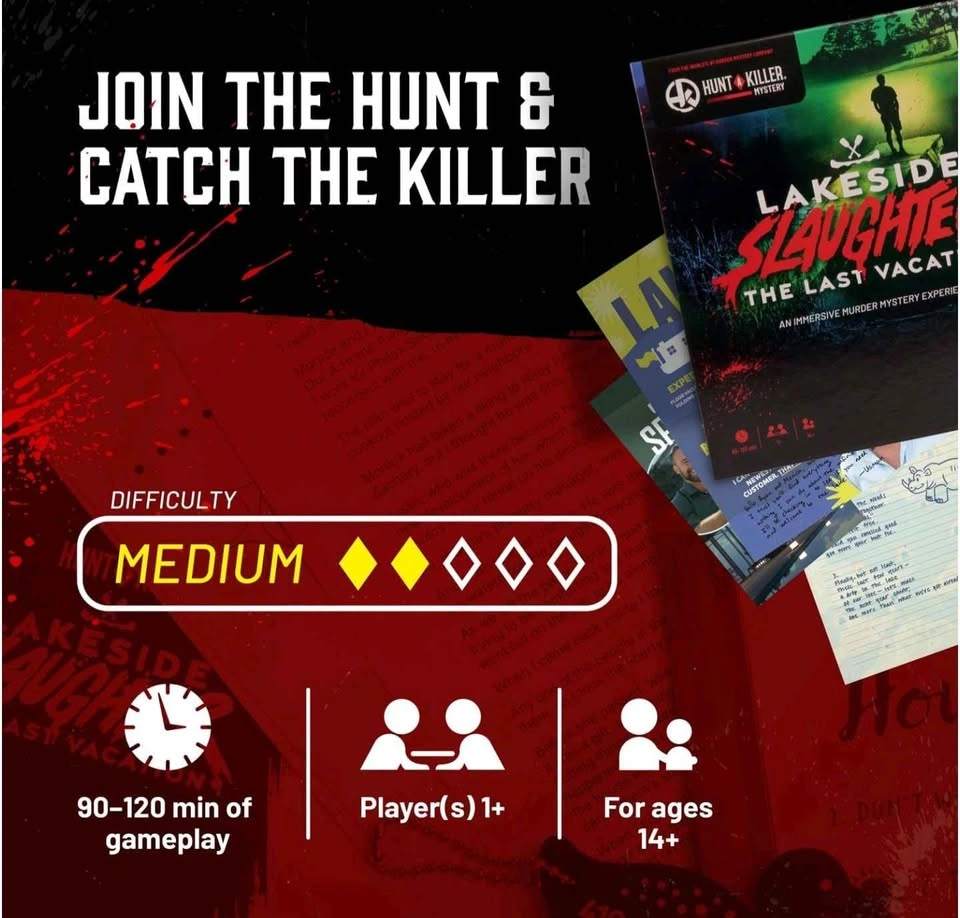 Hunt A Killer Mystery Game – Lakeside Slaughter 🩸 - photo 4