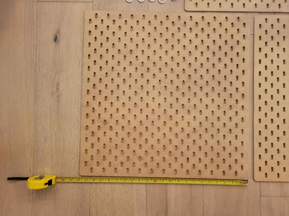 IKEA Pegboard set of 3 with pegs - photo 3