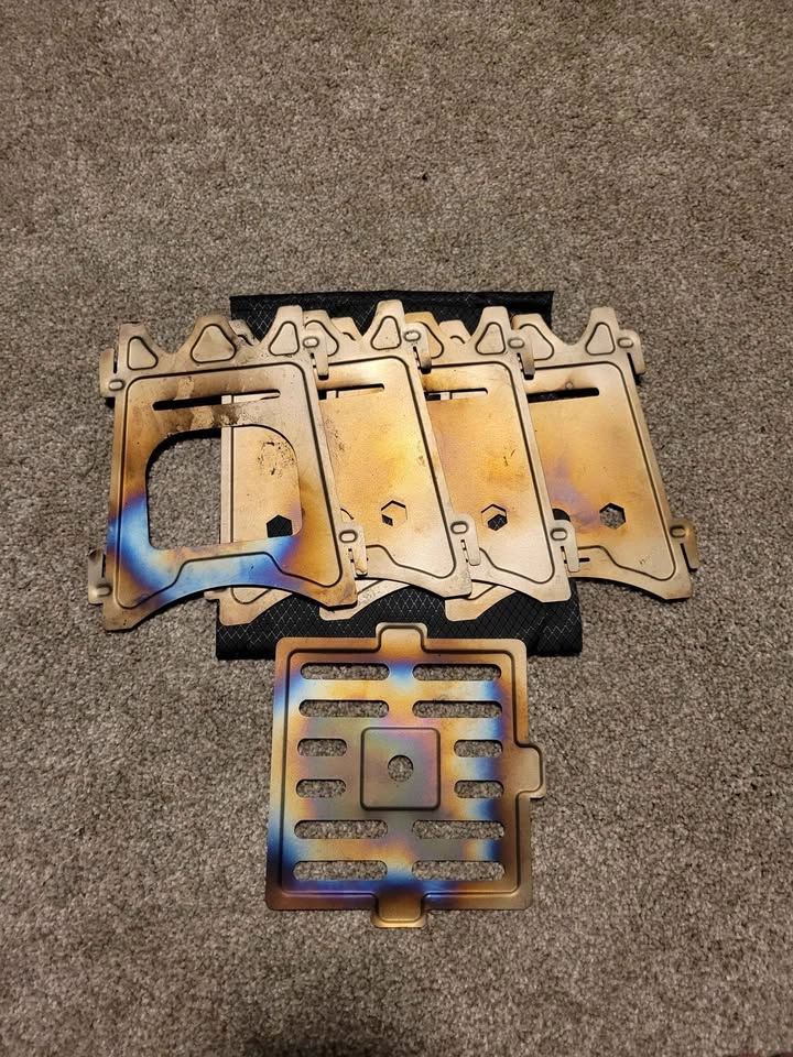 Titanium collapsable fire pit - photo 3