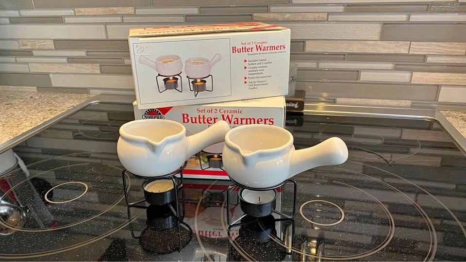 Norpro Ceramic Butter Warmers