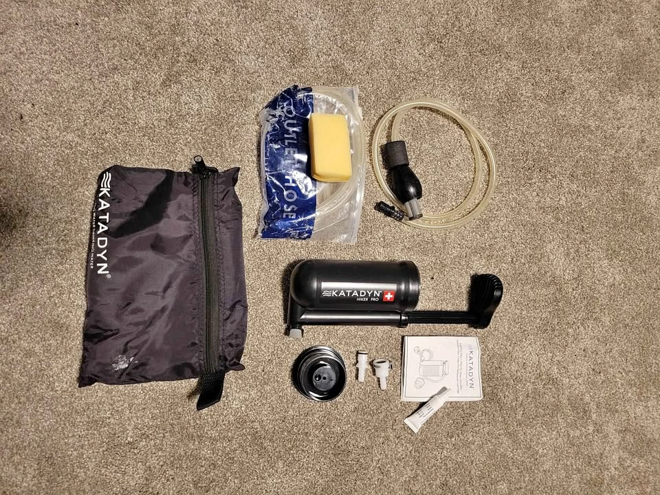 Katadyn water filter
