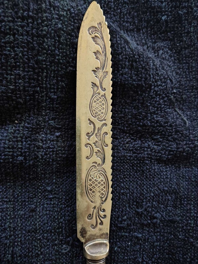 Vintage EPNS Cake Knife - photo 2