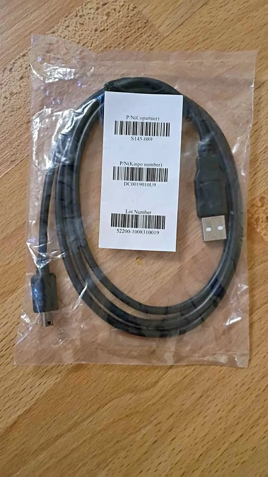 USB to MiniUSB Cable