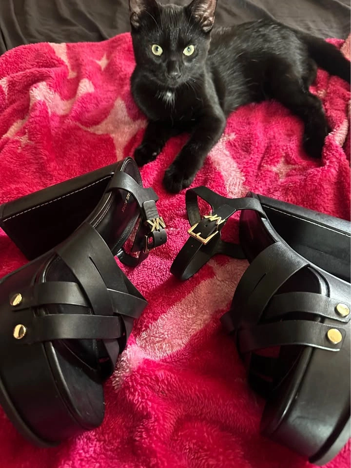 Michael Kors Nora Open Toe Platform Heels size 9 - photo 3
