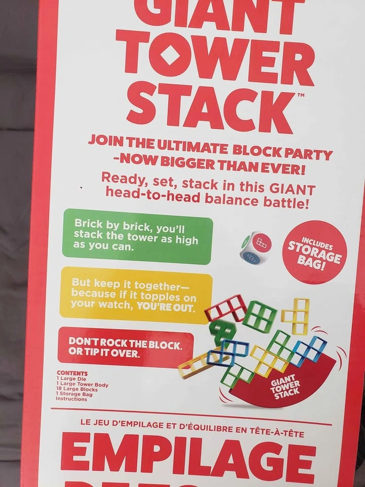 Giant Tower Stack Game - photo 3