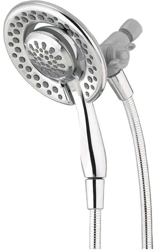 Delta In2ition Chrome 2-in-1 4 Spray Settings Shower Head - photo 5