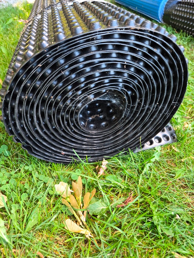 Drainage Membranes black and blue rolls foundation wrap - photo 2