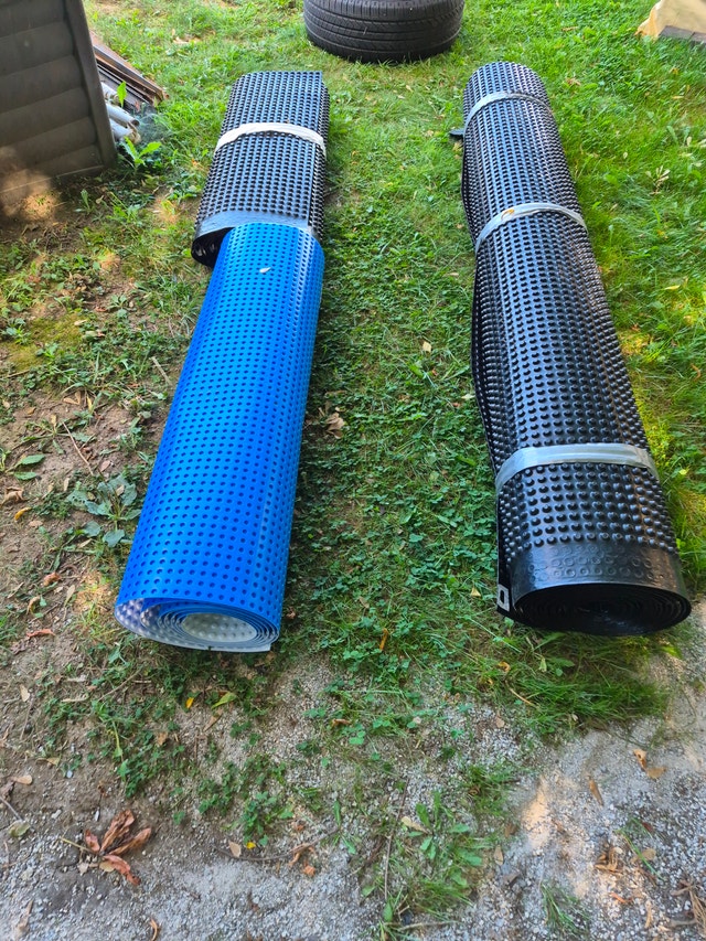 Drainage Membranes black and blue rolls foundation wrap - photo 4