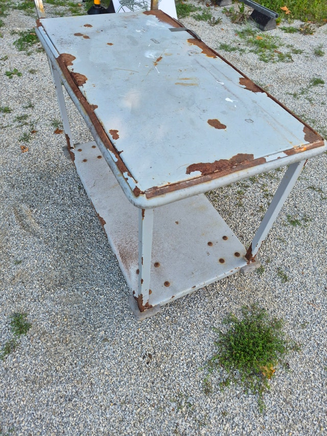Industrial Gray Rolling Work Cart/Dolly Table - photo 3